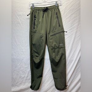 Baleaf Women Hiking Pants Olive Green Quick Dry Lightweight Water Resistant XS